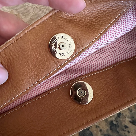 Dooney & Bourke canvas hobo style tote shopper bag • jumbo size - Picture 8 of 13